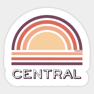 Central Time Sticker